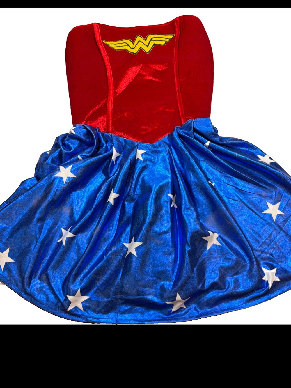 Rubie's Wonder Woman Costume DRESS DC Comics Justice League Velvet womens Medium